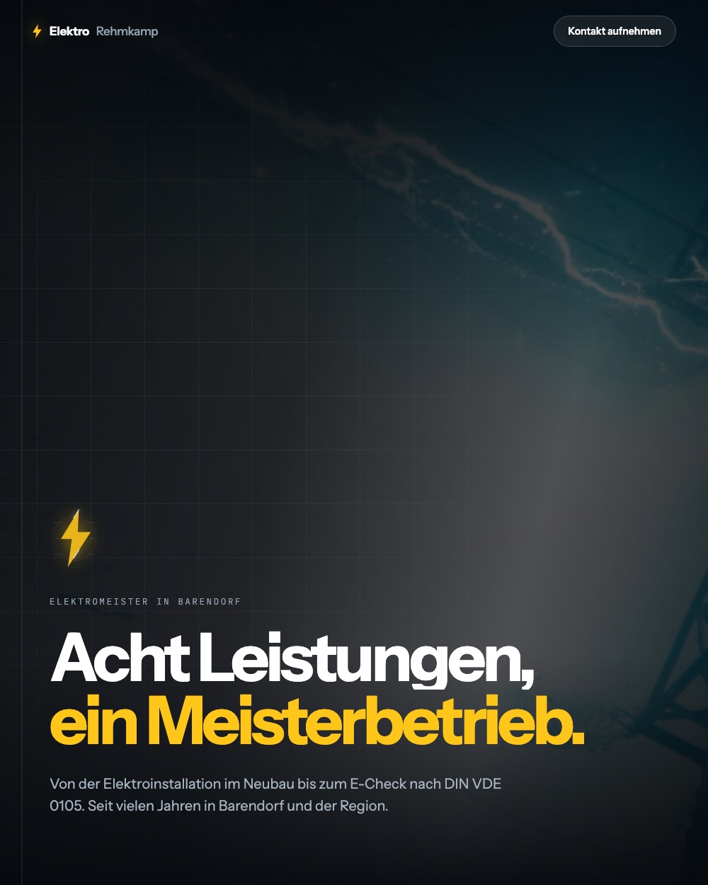 Musterseite Elektro Rehmkamp